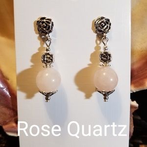 Rose Post Style Earrings